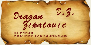 Dragan Zipalović vizit kartica